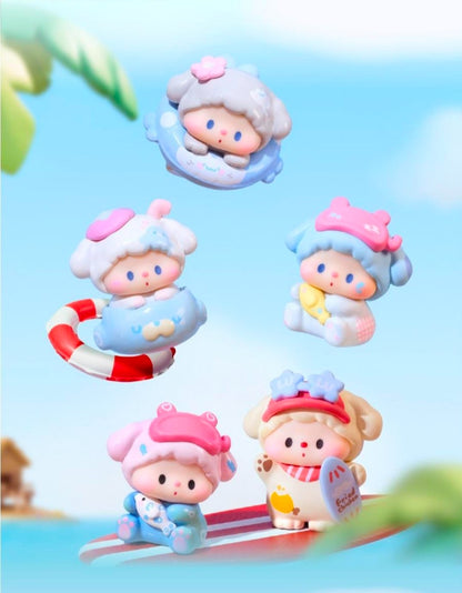 Lulu Dog Summer Hand Account Series Cute Granules