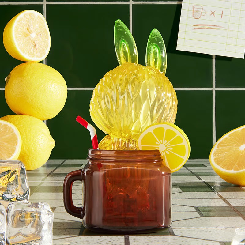 LABUBU Lemon Tea Figure