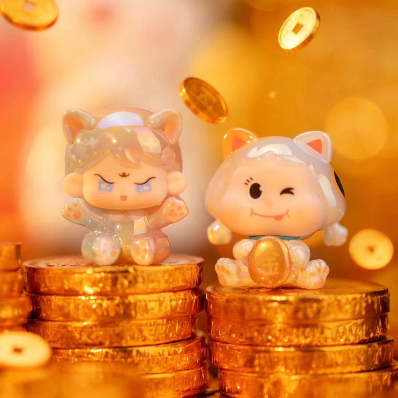 Amaryllis Fortune Cat Series Blind Box Cute Granules