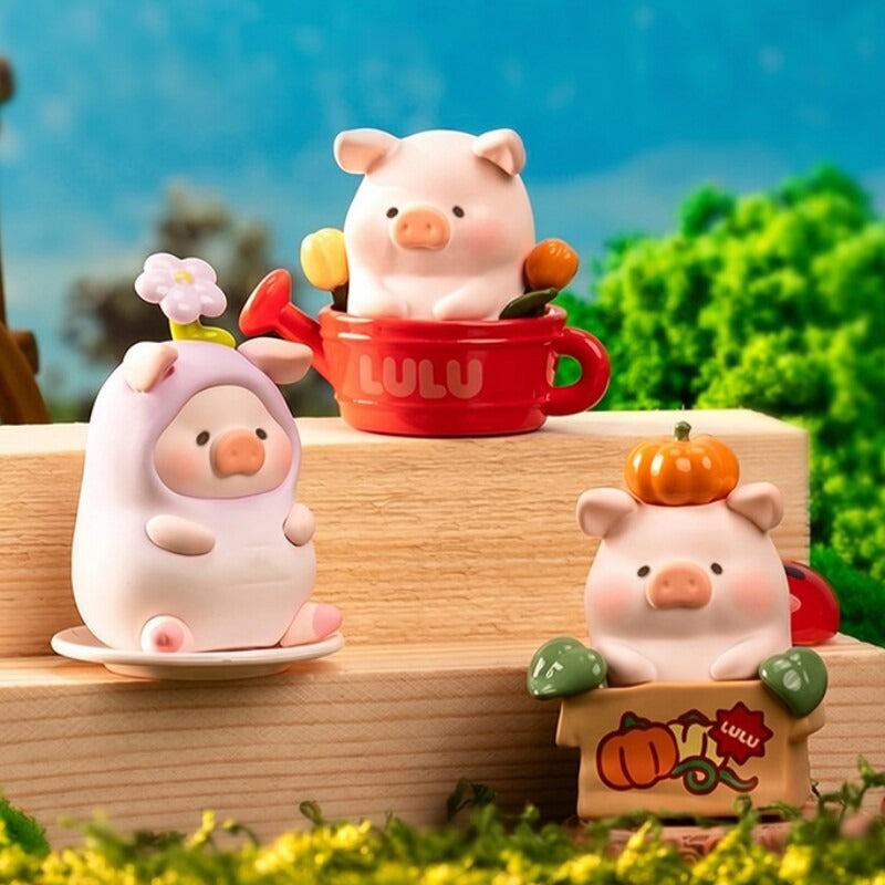 Lulu Pig Flower House Series Cute Nut Doll Blind Bag