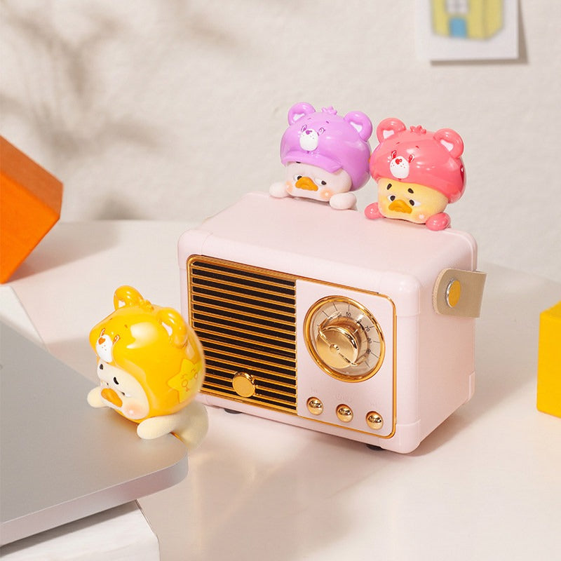 UpsetDuck-care bears by your side duck decor blind box