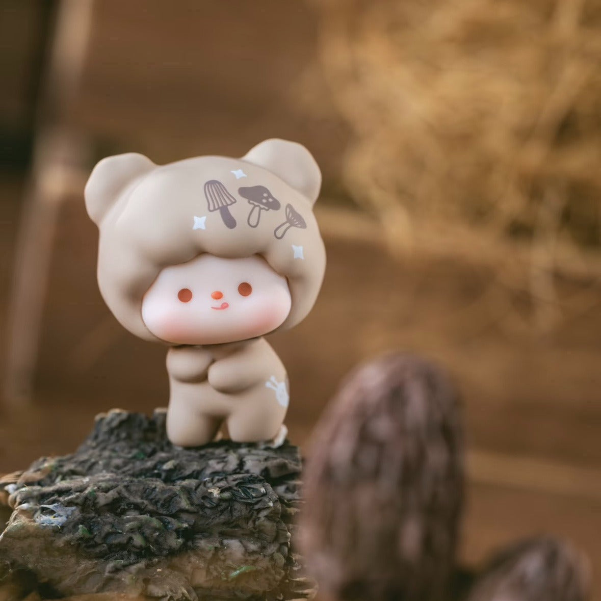 Little Bear Gumi Twilight Dyeing Autumn Sound Series Cute Grain Trendy Play Blind Box