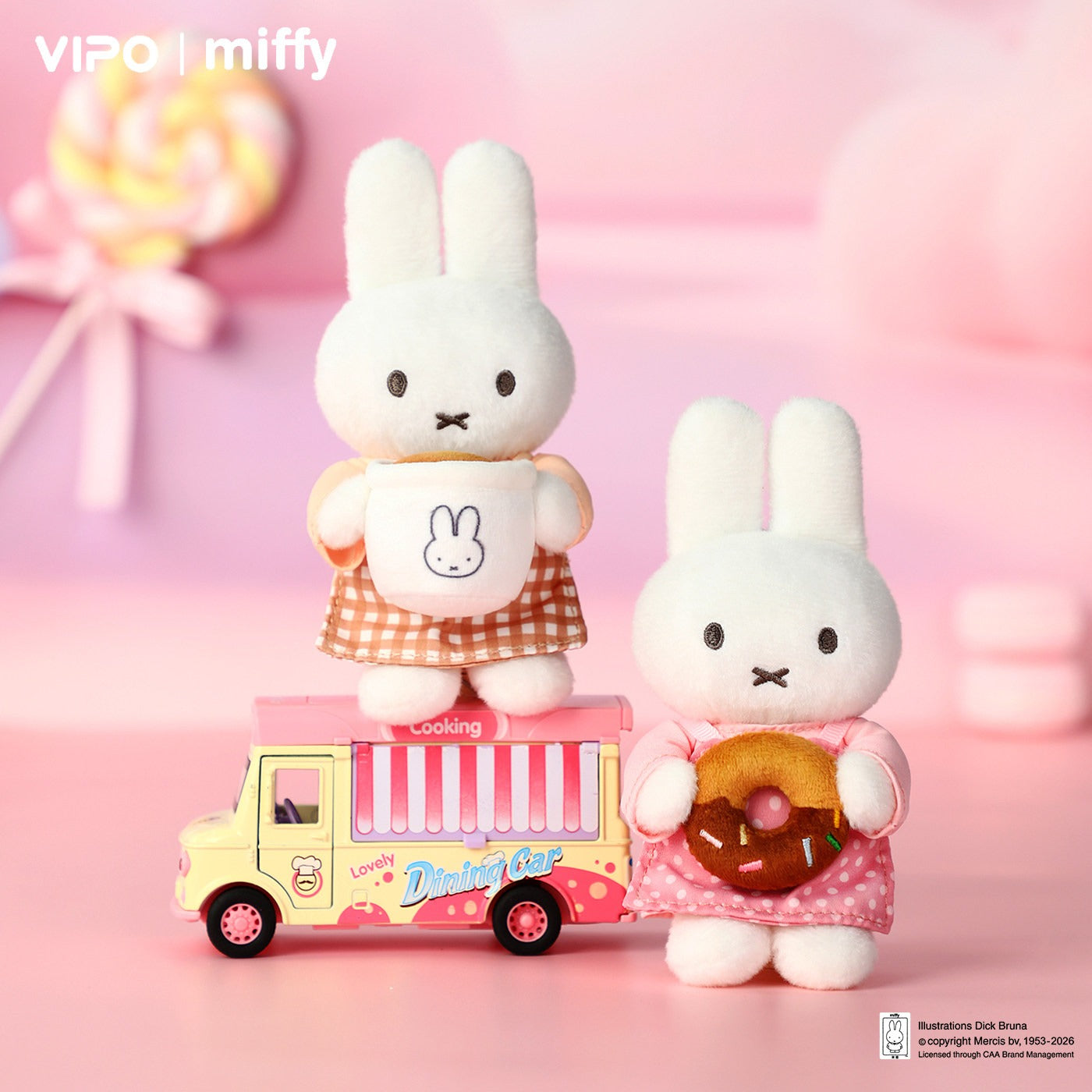 VIPOxMiffy Miffy Baking Series Hanging Blind Box