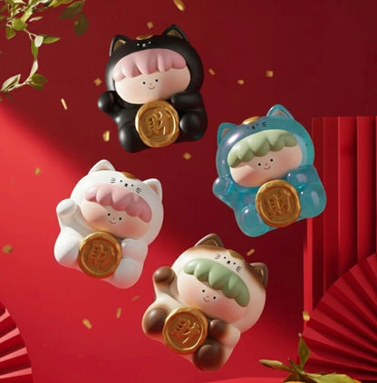 BIG GALLERY Wealth and Fortune Series Cute Figurines