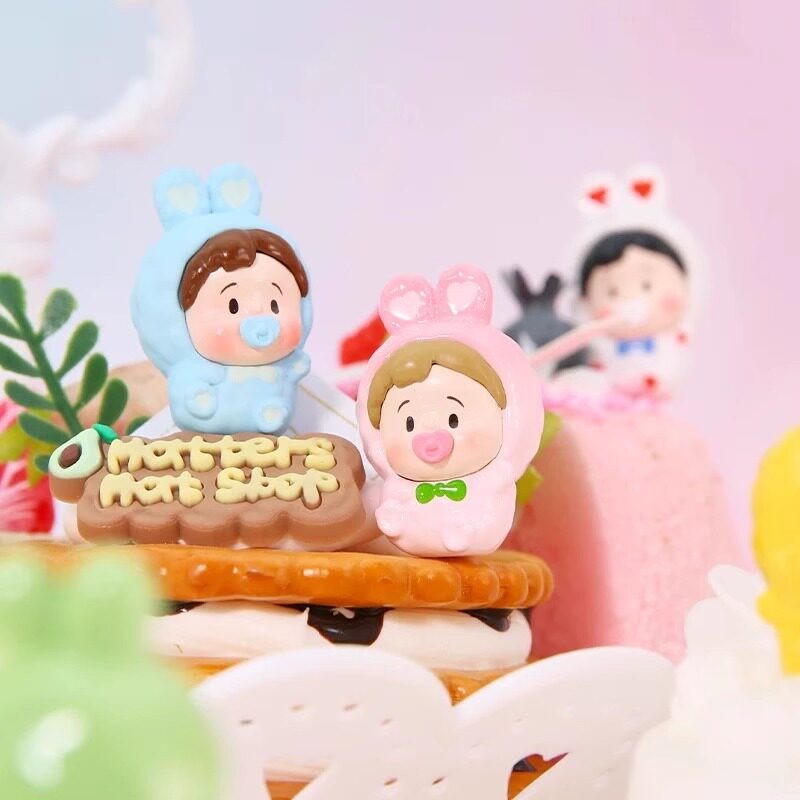 RABBIT small fancy roll bean rabbit series