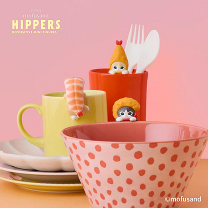 Mofusand Shrimp Meow Series Hippers