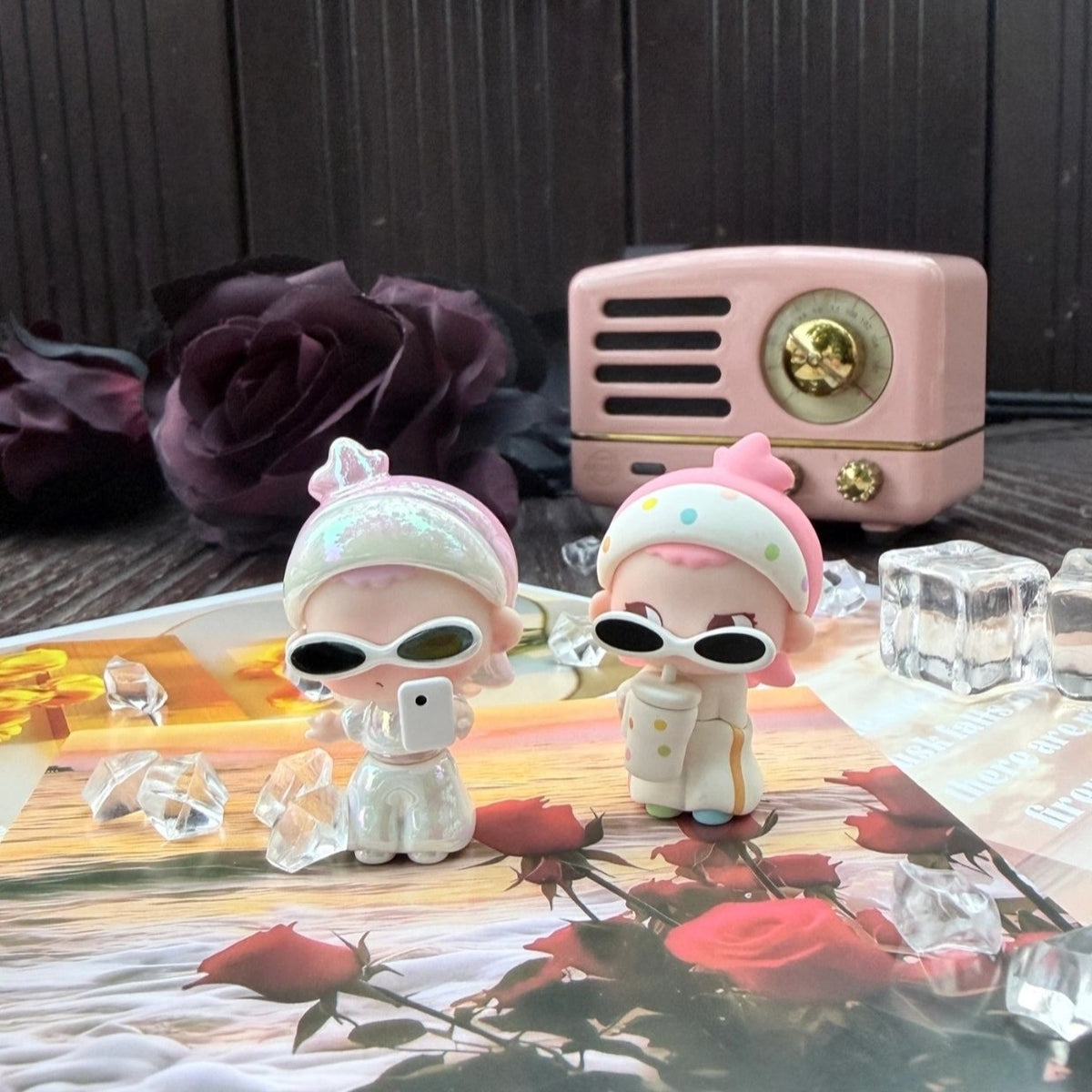 KUNY Trendy Girl Street Series Cute Granules