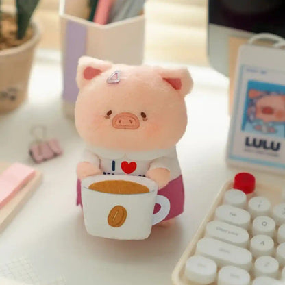 LuLu the Piggy Office Series Monitor Plush