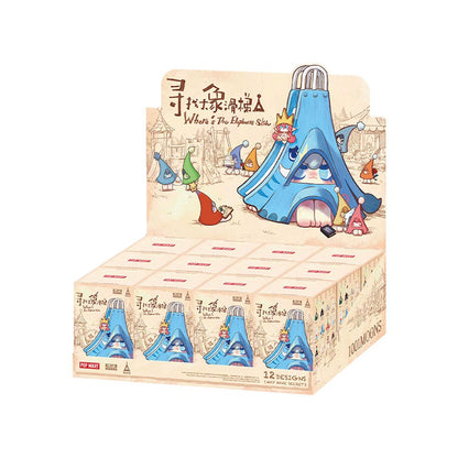 1001moons where’s the elephant slide series figures