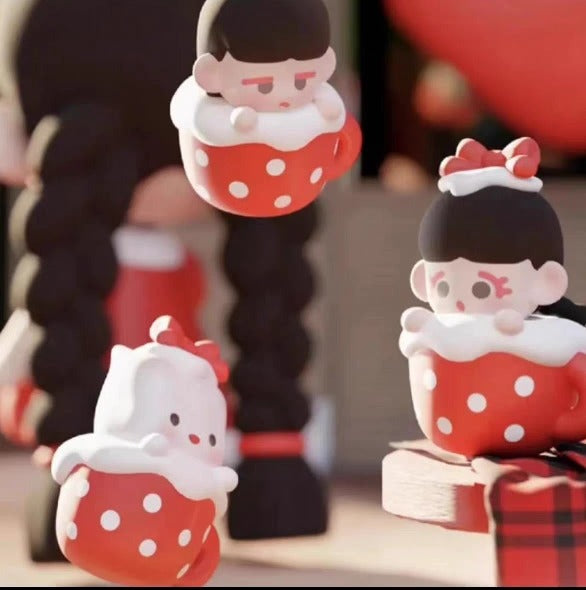 Winter Warm Heart Cup Blind Box Handmade