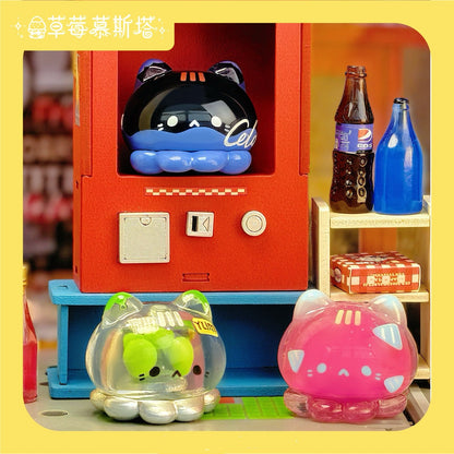Strawberry Mousta Octopus Meow Shop
