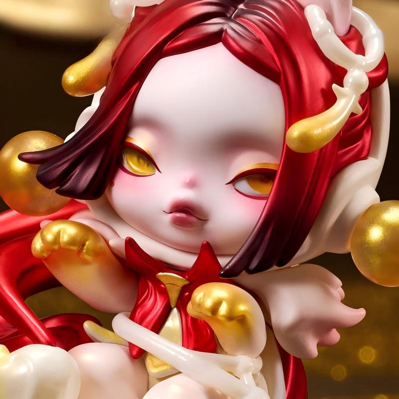 SKULLPANDA Celestial Horse Figure