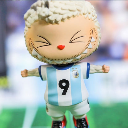 Labubu Argentina Cooperation Blind Box Labubu World Cup