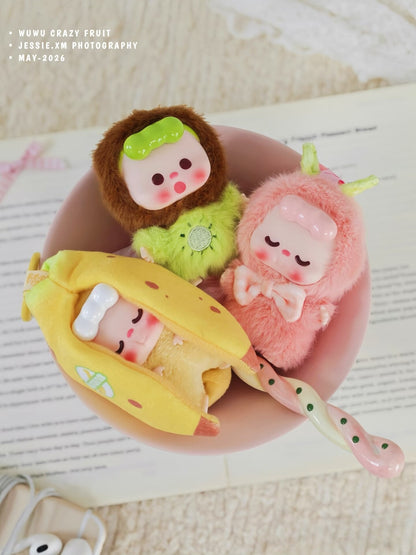 WUWU Crazy Fruit Series Plush Pendant Blind Box