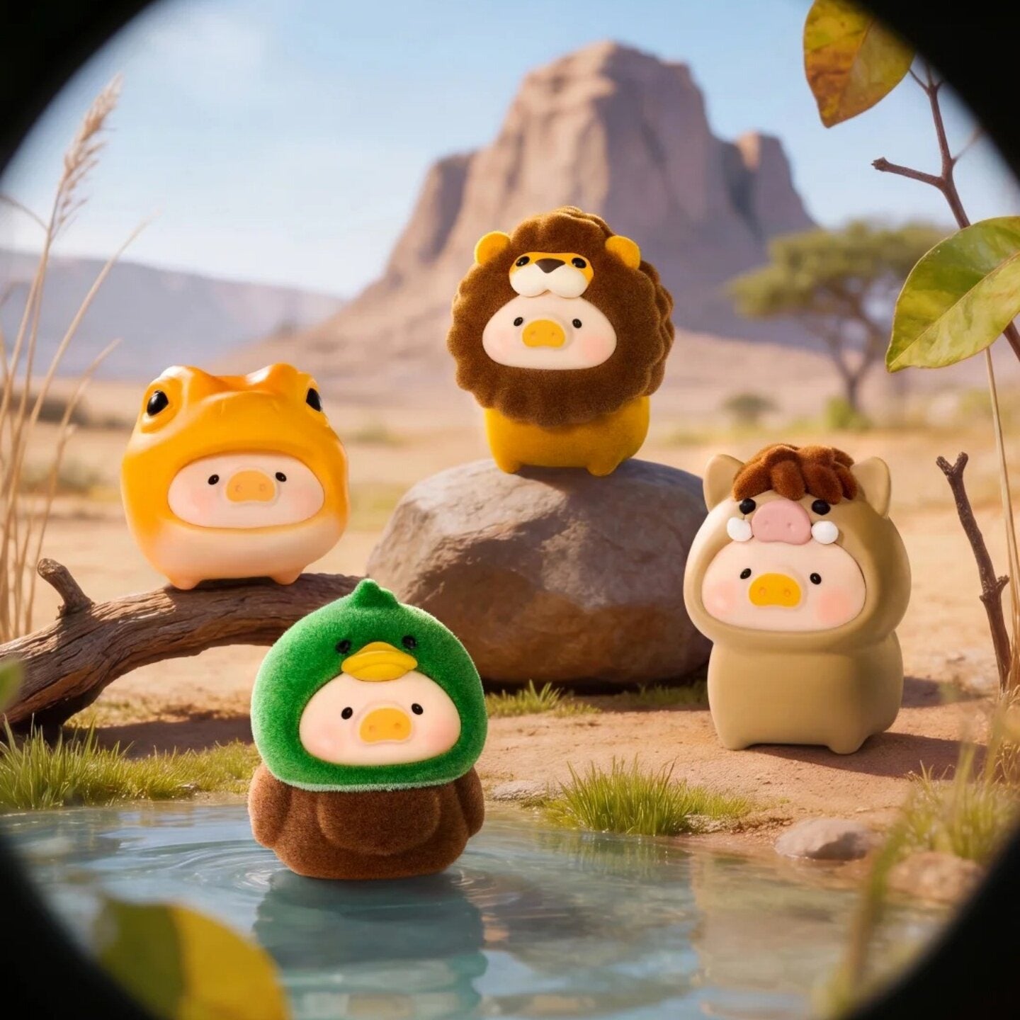 LuLu - Animal Party Series 2 Animal MINI Cute Granules