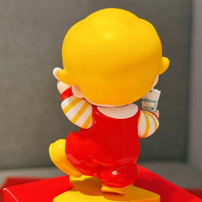 McDonald's collaboration with DIMOO McCafé McFlurry plush toy