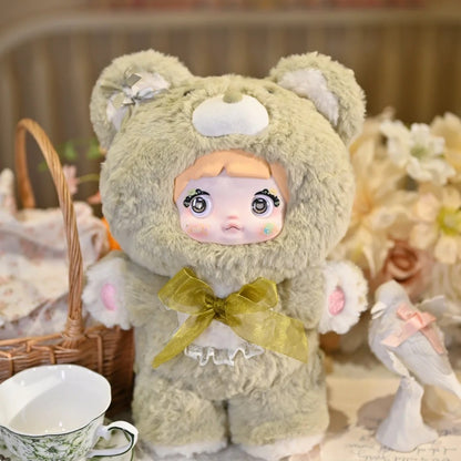 Nommi Nuomi 'er 400% Goodnight Bear Plush Blind Box Cute Doll Gift Ornament