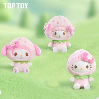 Sanrio Family Strawberry Sweet Series Plush Pendant Blind Box