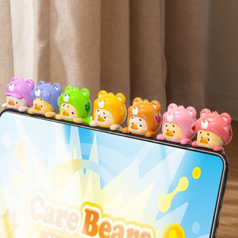 UpsetDuck-care bears by your side duck decor blind box