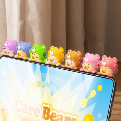 UpsetDuck-care bears by your side duck decor blind box