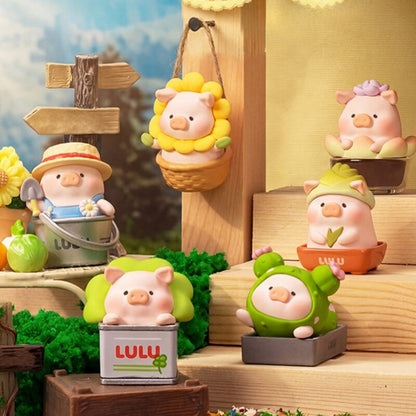 Lulu Pig Flower House Series Cute Nut Doll Blind Bag