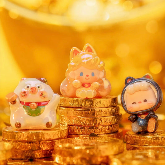 Amaryllis Fortune Cat Series Blind Box Cute Granules