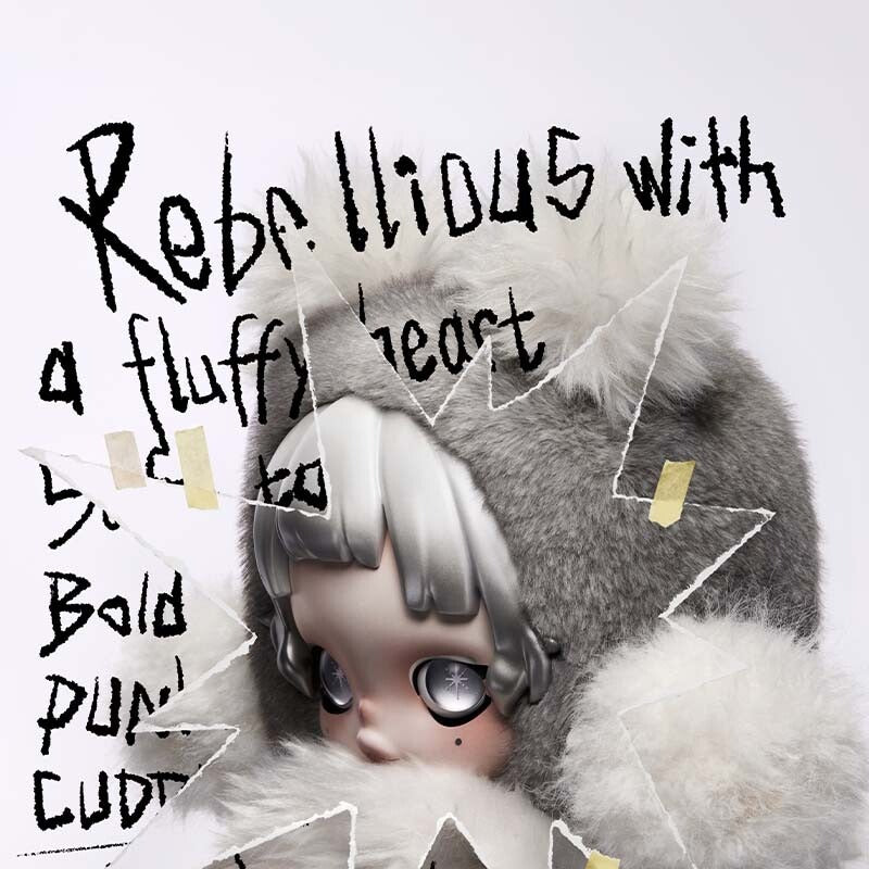SKULLPANDA big doll of reblel