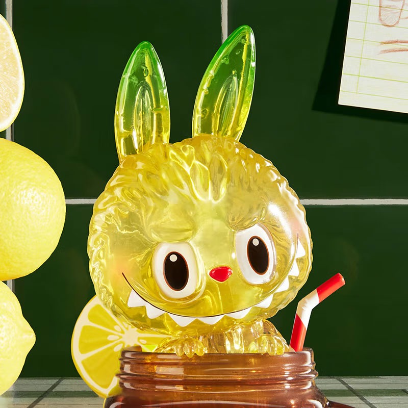 LABUBU Lemon Tea Figure – whale tide play