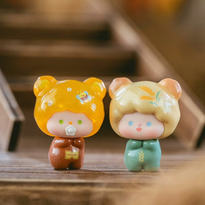Little Bear Gumi Twilight Dyeing Autumn Sound Series Cute Grain Trendy Play Blind Box