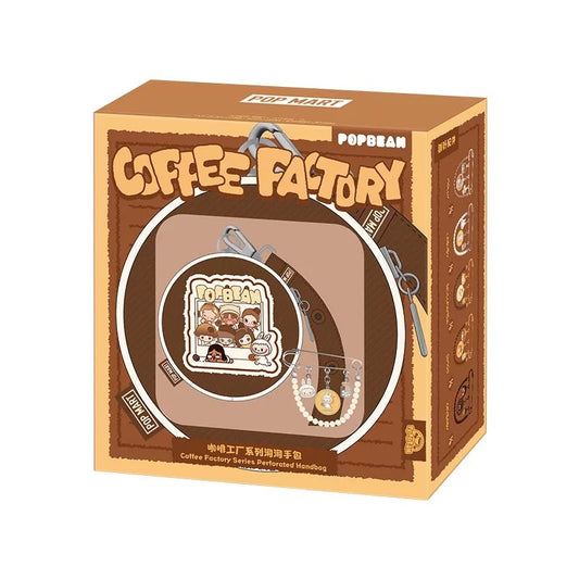 POP BEAN Coffee Factory Series-Perforated Handbag