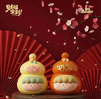 BIG GALLERY Wealth and Fortune Series Cute Figurines