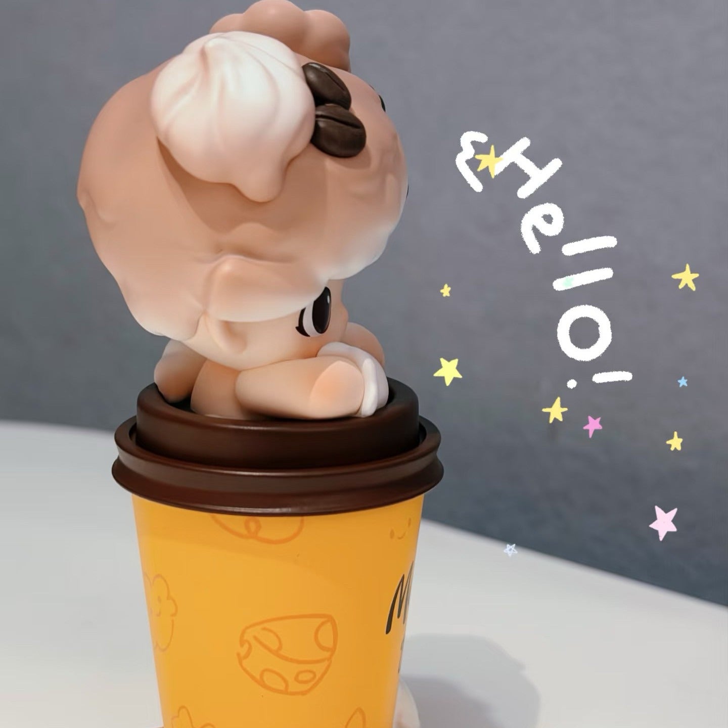 McDonald's collaboration with DIMOO McCafé McFlurry plush toy