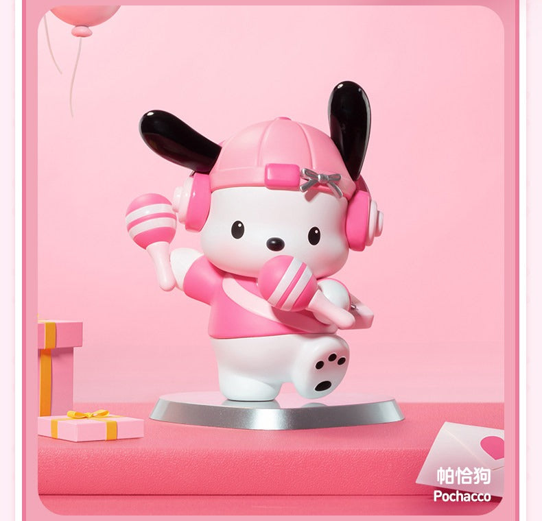 HELLO KITTY AND FRIENDS Pink Party Series Figures