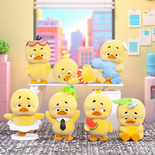 Upset Duck Stop The Spiral Duck Series Figure Blind Box