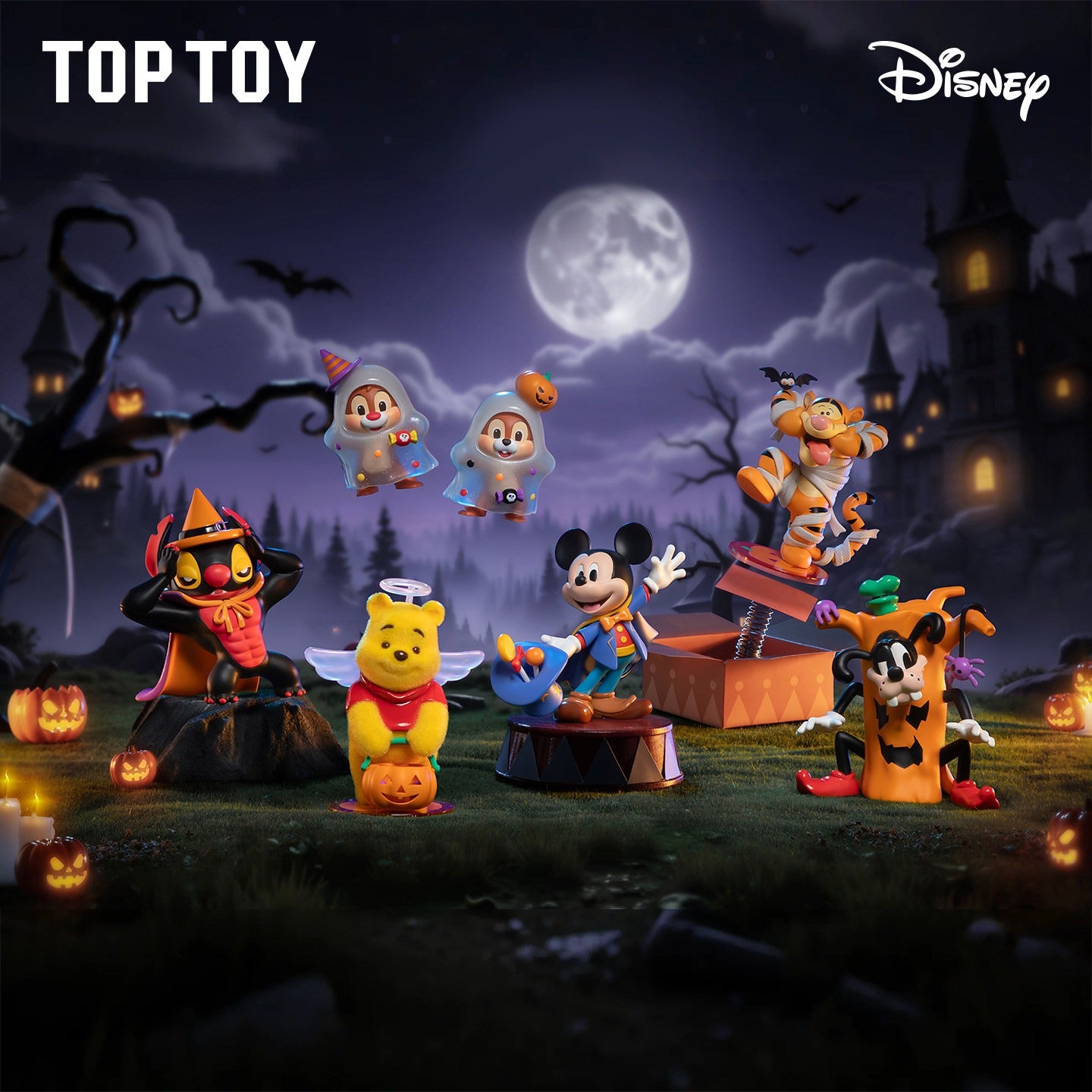 disney halloween fantasy night series blind box