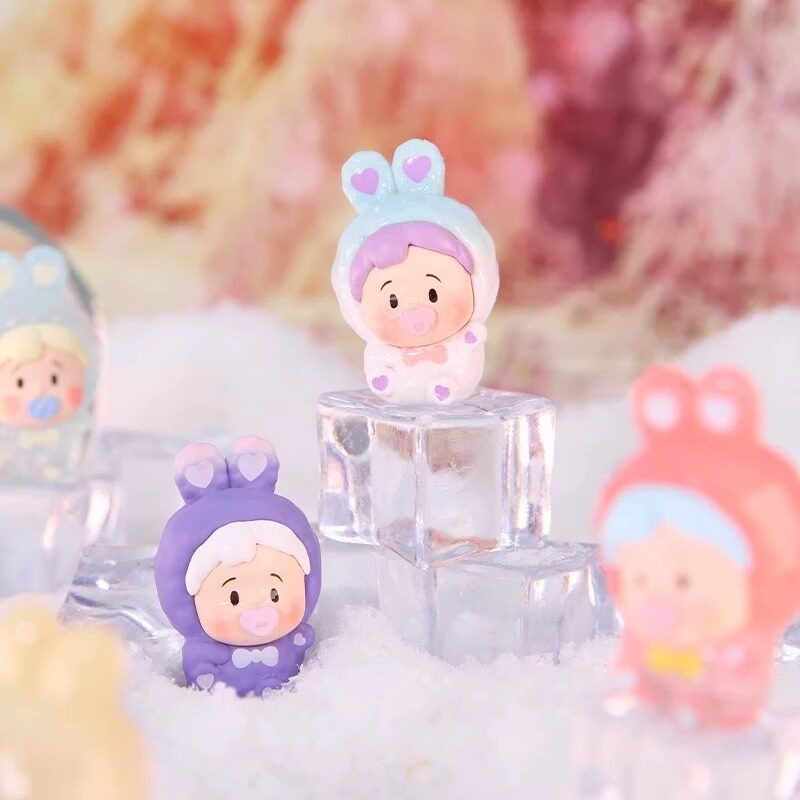 RABBIT small fancy roll bean rabbit series