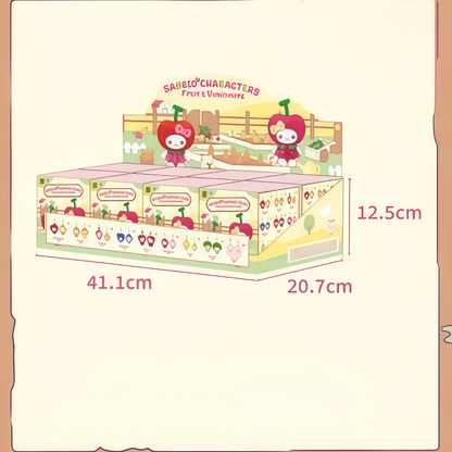 Sanrio Fruit & Vegetable Mini Series Blind Box Plush Keychain
