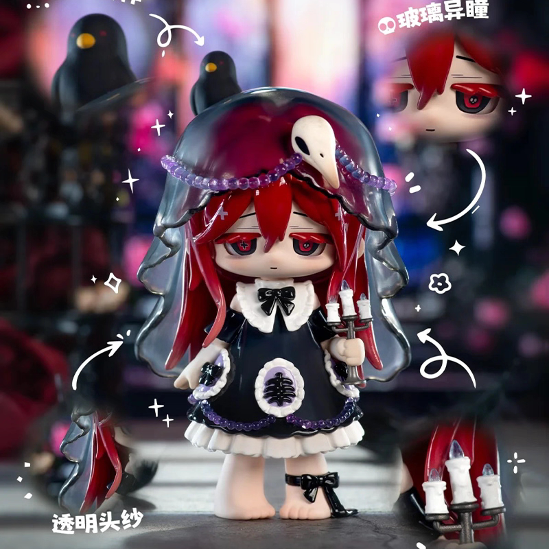 Missy Sweet and Melancholy Lolita Blind Box Second Generation Raven Paradise Series