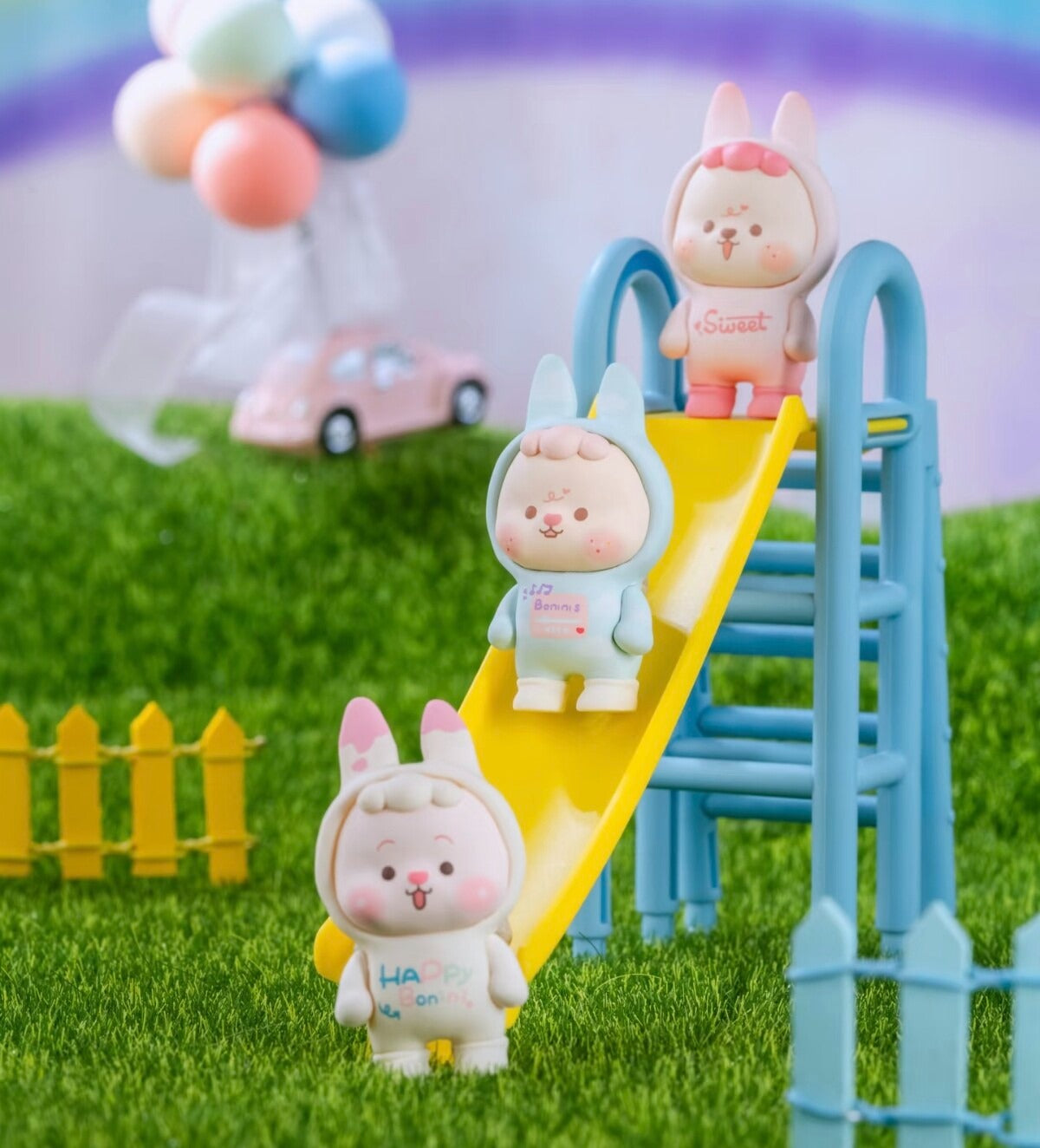 Buer Bonini Let’s Be Free Series Mini Beans Blind Box