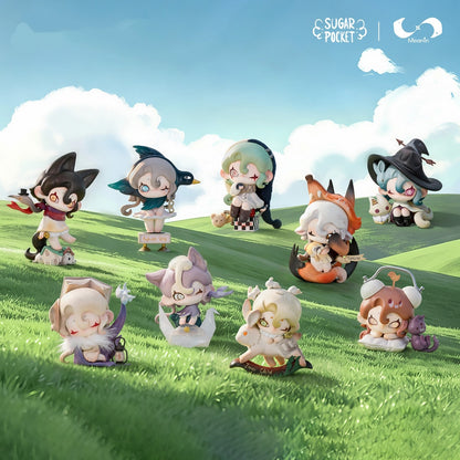 Moonin Fading Chidhood series figures blind box