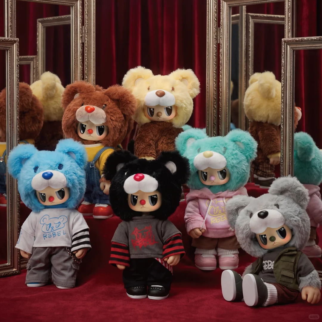 Rebel Bear The Street Series Plush Blind Box