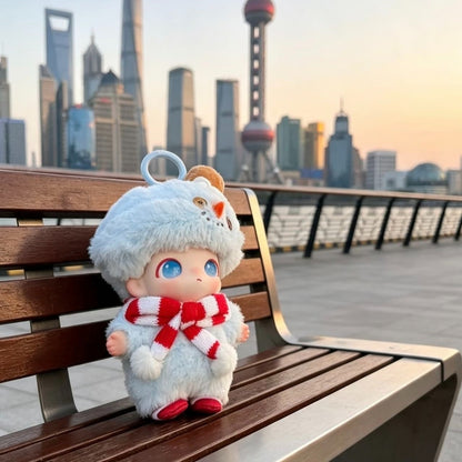 DIMOO Snowman Plush Pendant