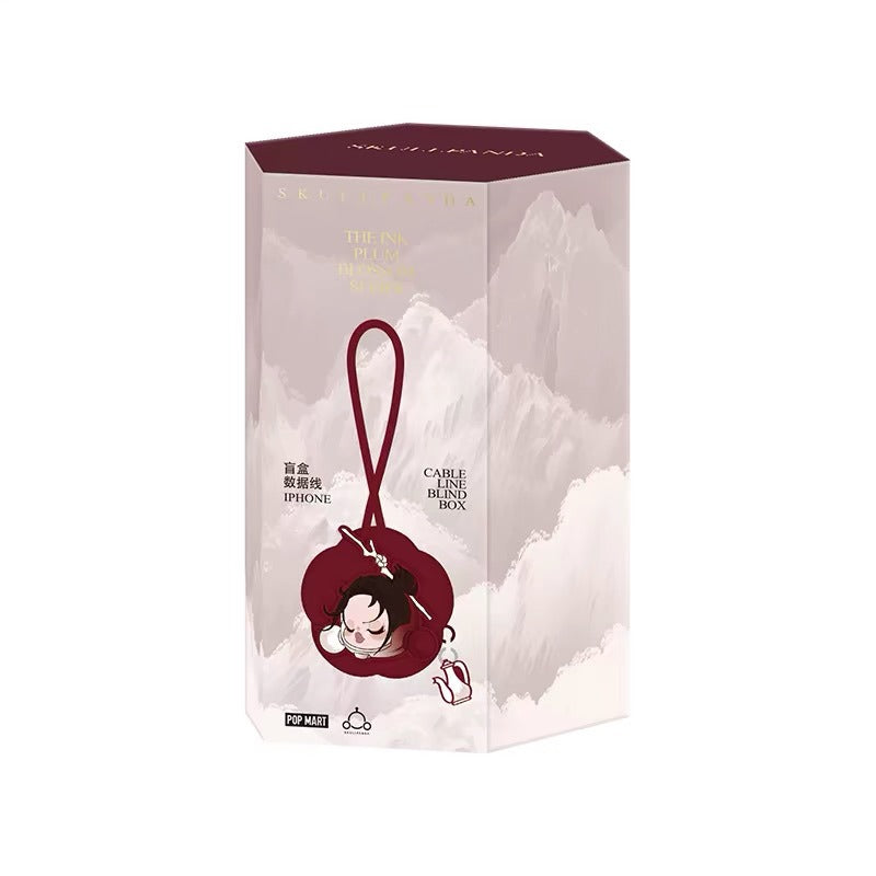 SKULLPANDA The Ink Plum Blossom Series - Charging Cable Blind Box (iPhone/Type-C)