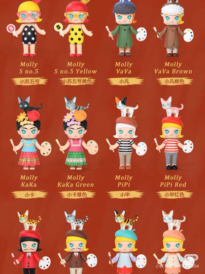 Molly Art Tycoon Series Figurines