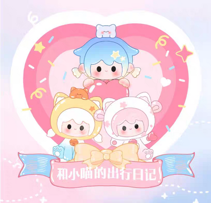 Travel Diary with Little Meow Cute Grain