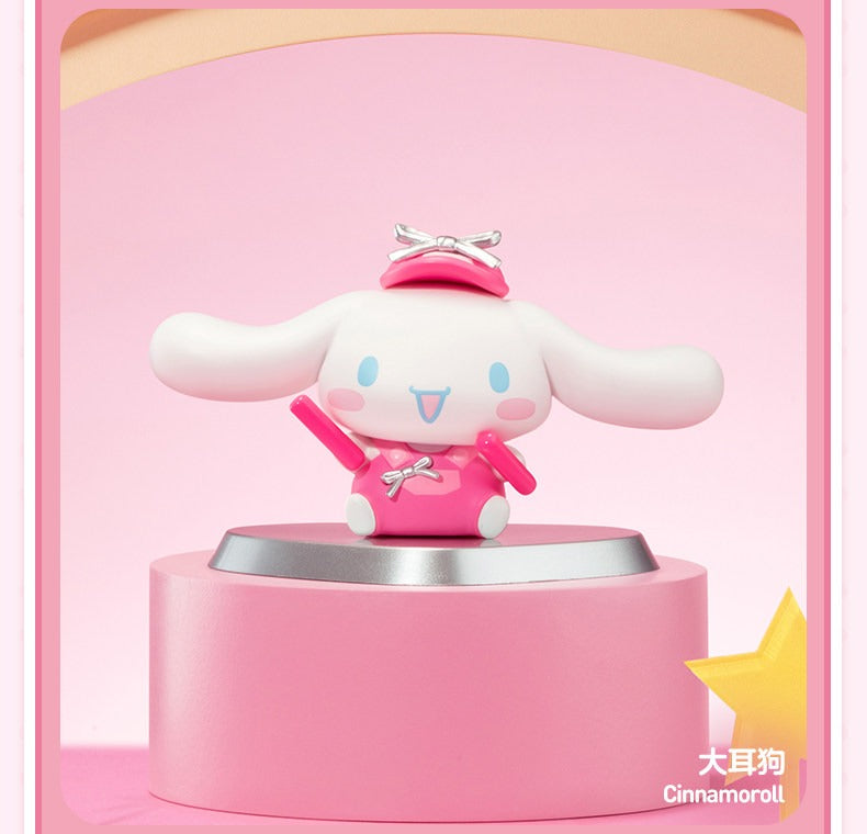 HELLO KITTY AND FRIENDS Pink Party Series Figures