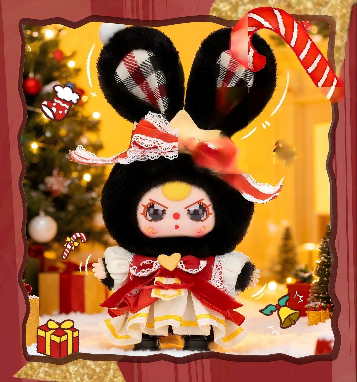 Baby Three Merry Christmas Series Plush