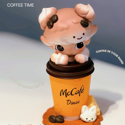 McDonald's collaboration with DIMOO McCafé McFlurry plush toy