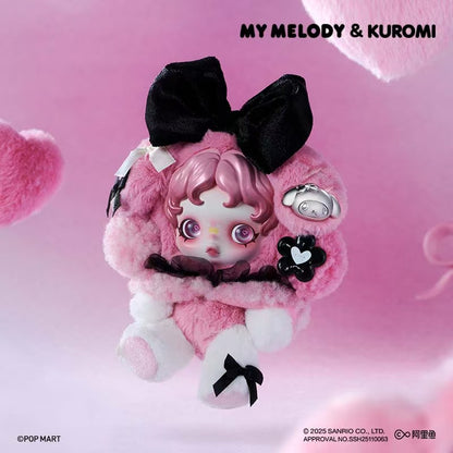 SKULLPANDAxMY MELODY Plush x SKULLPANDAxKUROMIPlush