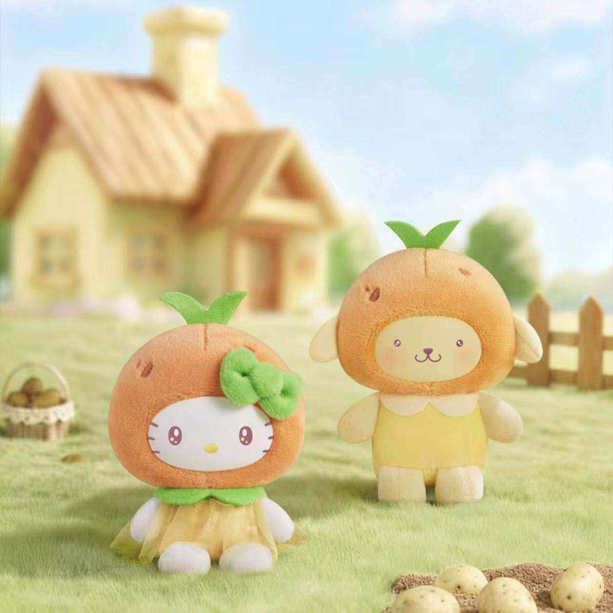 Sanrio Fruit & Vegetable Mini Series Blind Box Plush Keychain
